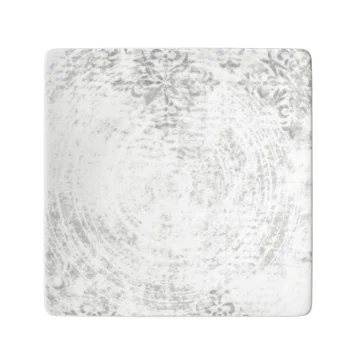 Schonwald Square Plate 7-7/8" x 7-7/8" - Structure Blue - Case of 6