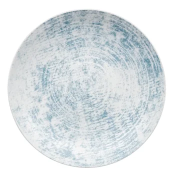 Schonwald Round Plate 11" - Structure Blue - Case of 6
