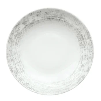 Schonwald Round Plate 8-1/4" - Structure Grey - Case of 6