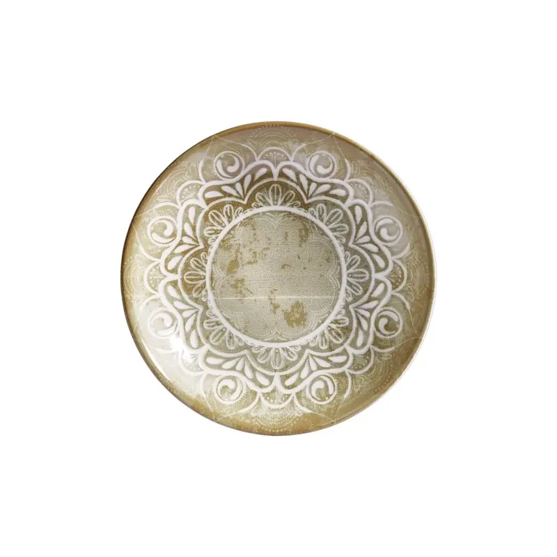 Porline Atelier Purity Dark Collection Extrong Deep Plate 20 cm - Set of 12