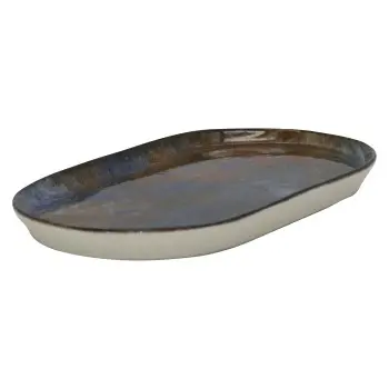 Porline Draven Collection Oval Platter 24 cm - Set of 12
