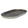 Porline Draven Collection Oval Platter 24 cm - Set of 12