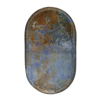 Porline Draven Collection Oval Platter 24 cm - Set of 12