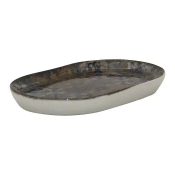 Porline Draven Collection Oval Platter 19 cm - Set of 24