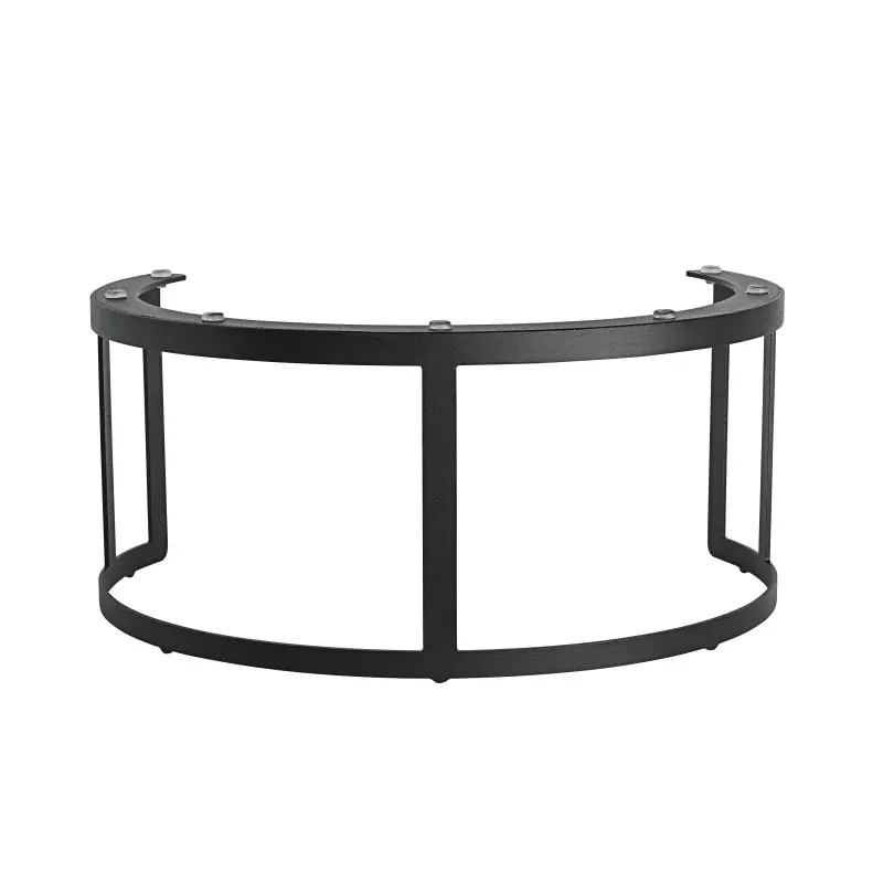My Glass Studio Nesting Display Risers 13 in x 10 1/4 in x 6 1/8 in Mid Modern Black