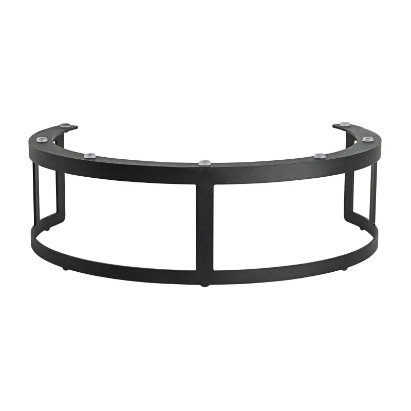 My Glass Studio Nesting Display Risers 13 in x 10 1/4 in x 4 1/8 in Mid Modern Black