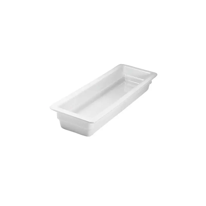 Hall China Half Long Pan 20 3/4 in x 6 3/8 in x 2 1/2 in (2 1/2 qt) Bright White Hall China Half Long Pan 20 3/4 in x 6 3/8 in x 2 1/2 in (2 1/2 qt) Bright White