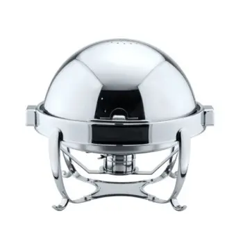WNK HW/Buffet Chafing Dish Round 20 in x 18 in (6 3/4 qts) incl Food & Water Pans