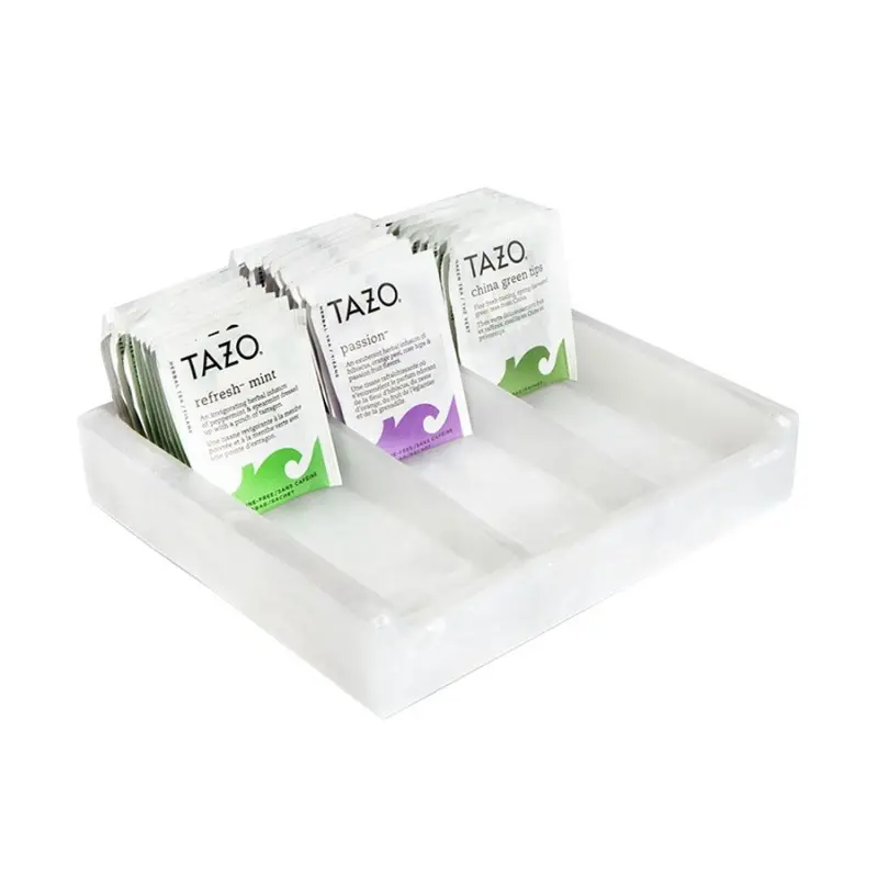 Kenny Mack Tea/Sugar Packet Holder 8 1/2 in x 9 in x 2 1/2 in Shell - Set of 2