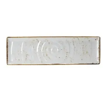 Creations Melamine Gastronorm Rectangle 21 in x 6 1/4 in Craft White Melamine