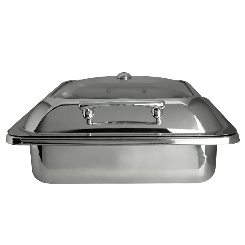 Creations Buffet Square Chafing Dish 17 in x 15 1/2 in x 7 1/4 in (6 qt) Creations Buffet Square Chafing Dish 17 in x 15 1/2 in x 7 1/4 in (6 qt)