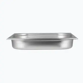Creations Buffet Square Chafing Dish Food Pan 7351Mw104 (12 3/4 in x 14 in x 2 1/2 in) - Set of 6