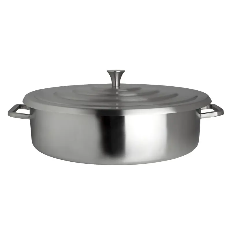 Creations Buffet Homestyle Chafer Round 2 Gal Stainless (18 in x 15 3/4 in x 5 1/2 in) Creations Buffet Homestyle Chafer Round 2 Gal Stainless (18 in x 15 3/4 in x 5 1/2 in)