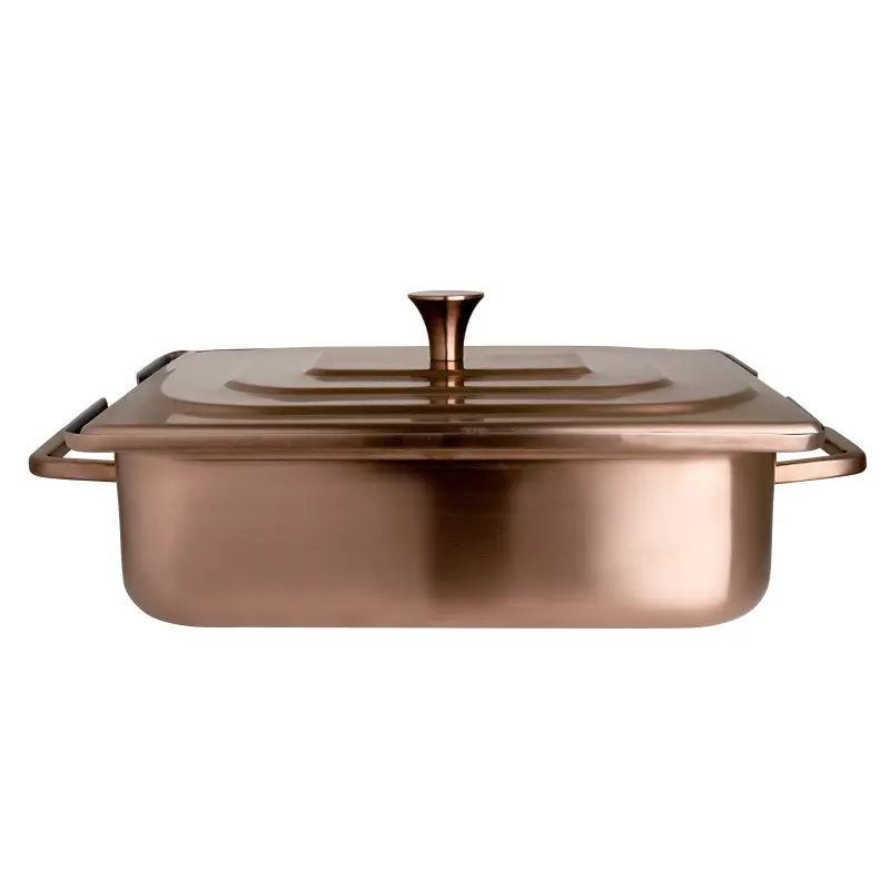 Creations Buffet Homestyle Chafer Rectangle 4 qt Antique Brushed Bronze (16 1/2 in x 10 3/4 in x 6 1/2 in) Creations Buffet Homestyle Chafer Rectangle 4 qt Antique Brushed Bronze (16 1/2 in x 10 3/4 in x 6 1/2 in)