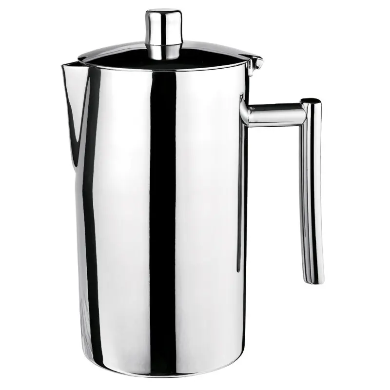 WNK HW/Buffet Coffee Pot 7 1/2 in x 4 1/2 in x 6 in (27 oz) Diva Double Wall Mirror Finish