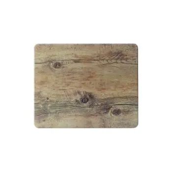 Creations Melamine Gastronorm Rectangle 12 3/4 in x 10 1/2 in Driftwood - Set of 12