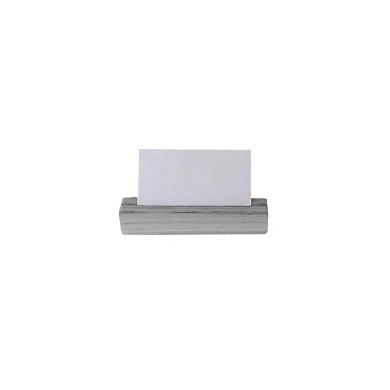 DW Haber Card Holder Large 1 in x 1 in x 4 1/2 in Grey Wash - Set of 12 DW Haber Card Holder Large 1 in x 1 in x 4 1/2 in Grey Wash - Set of 12