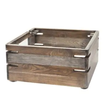DW Haber Fusion Buffet Riser 14 in x 14 in x 7 in Ash Grey