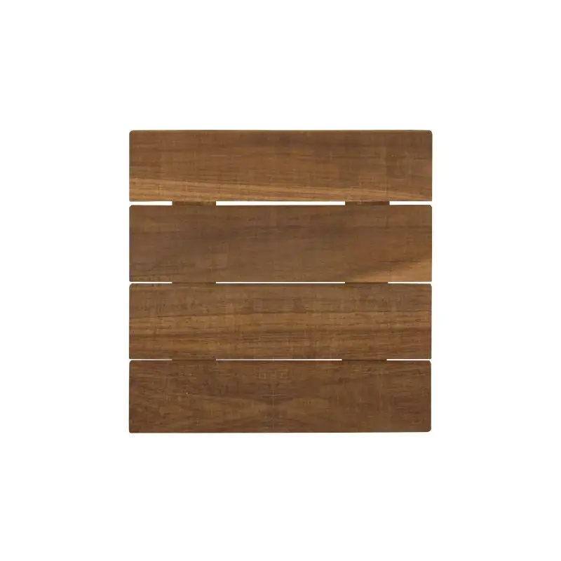 DW Haber Fusion Wood Slatted Shelf 6 in x 6 in Teak DW Haber Fusion Wood Slatted Shelf 6 in x 6 in Teak