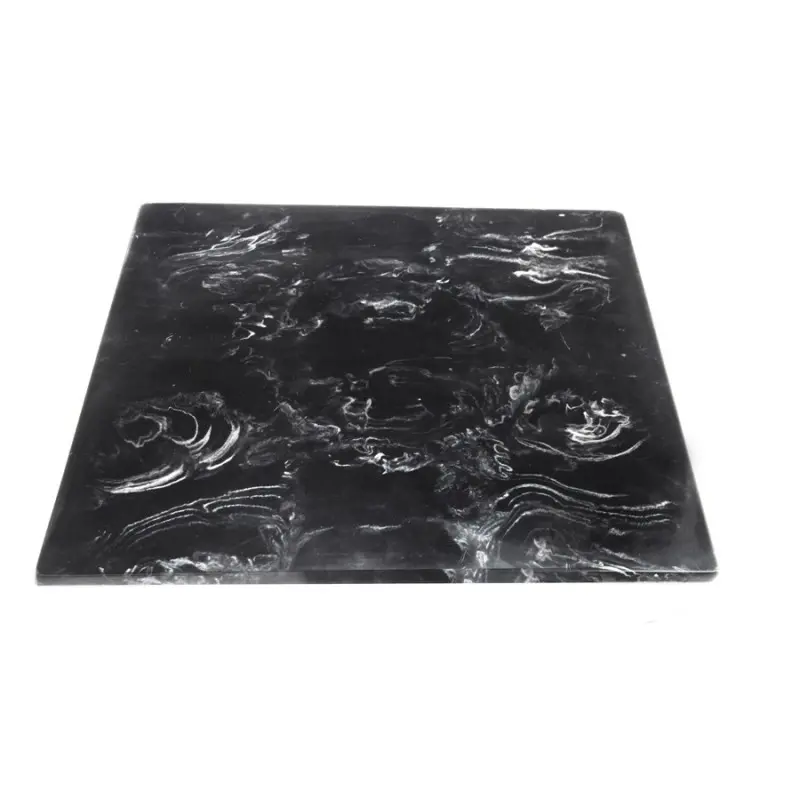 DW Haber Fusion Shelf 14 in x 14 in Grey Marble Resin