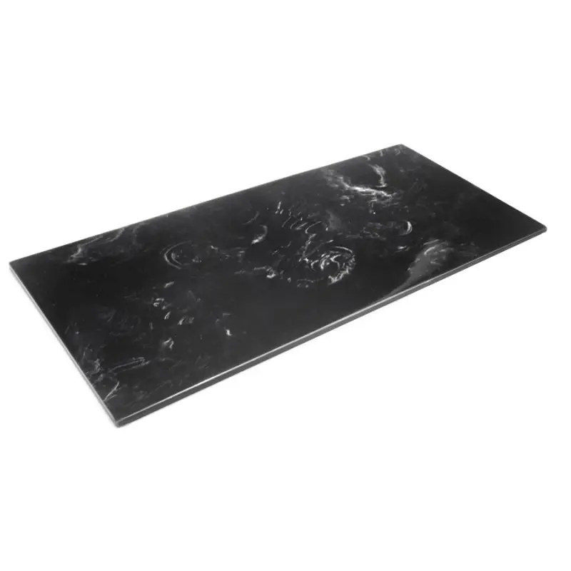 DW Haber Fusion Shelf 24 in x 11 in Grey Marble Resin DW Haber Fusion Shelf 24 in x 11 in Grey Marble Resin