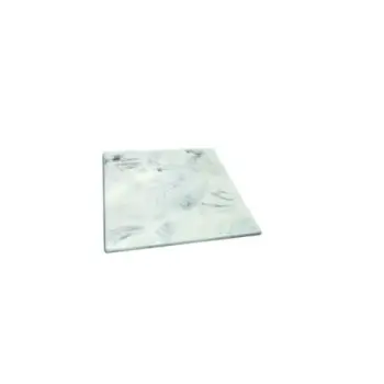 DW Haber Fusion Shelf 6 in x 6 in White Carrera Resin