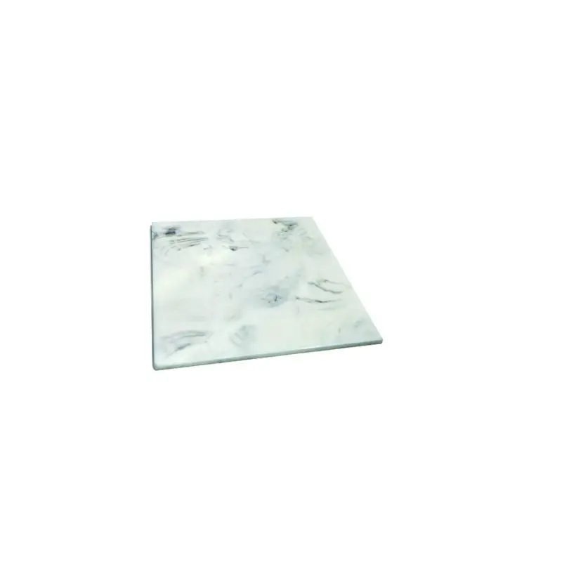 DW Haber Fusion Shelf 6 in x 6 in White Carrera Resin