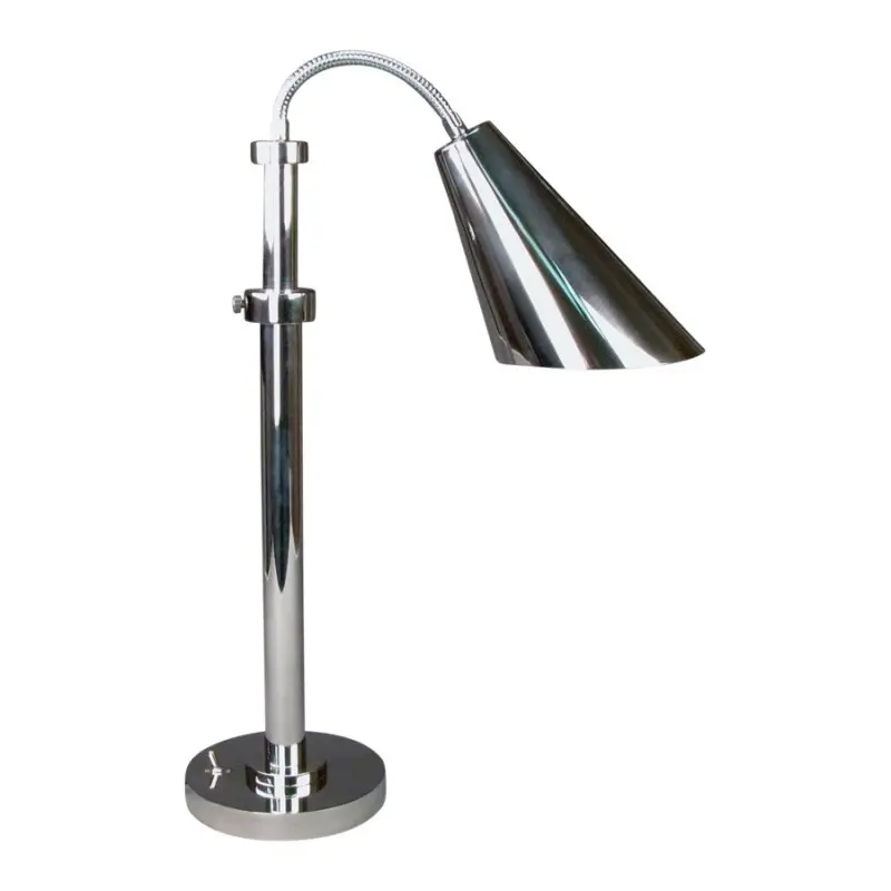 DW Haber Portable Heat Lamp Fusion Single Head Adjustable Height 20-32 in H Stainless Steel DW Haber Portable Heat Lamp Fusion Single Head Adjustable Height 20-32 in H Stainless Steel