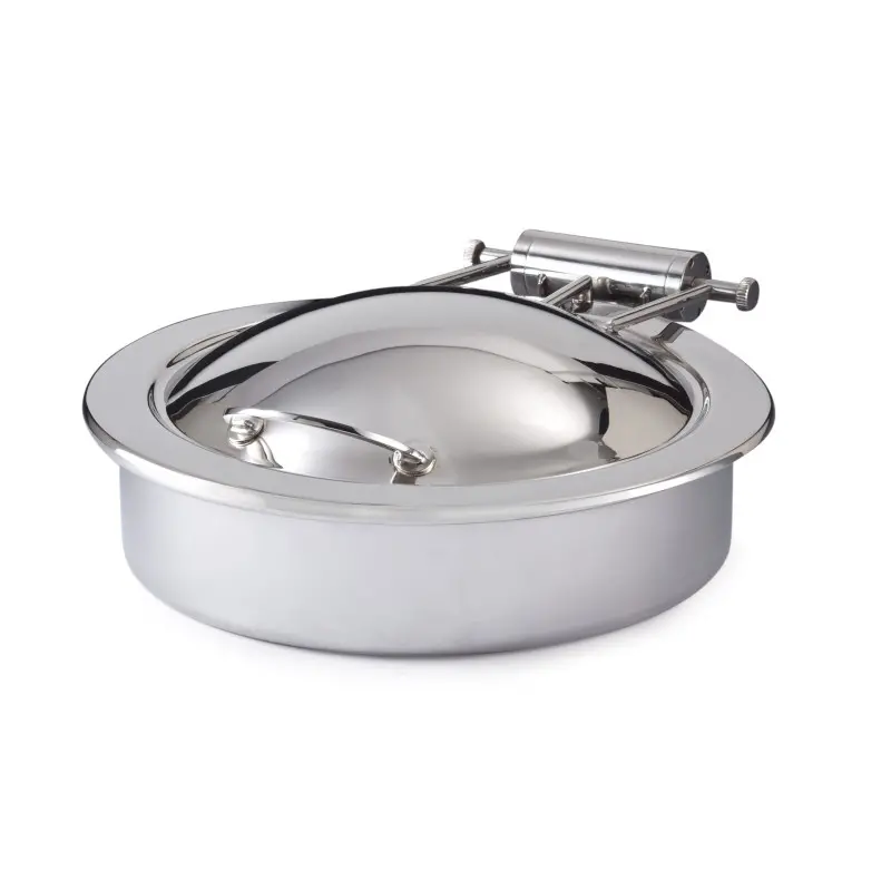 DW Haber Chafer Grill (2 Gal) Round Hinged Stainless Steel