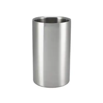 Genware Wine Cooler 4 3/4 in x 4 3/4 in x 8 in Stainless Steel - Set of 6