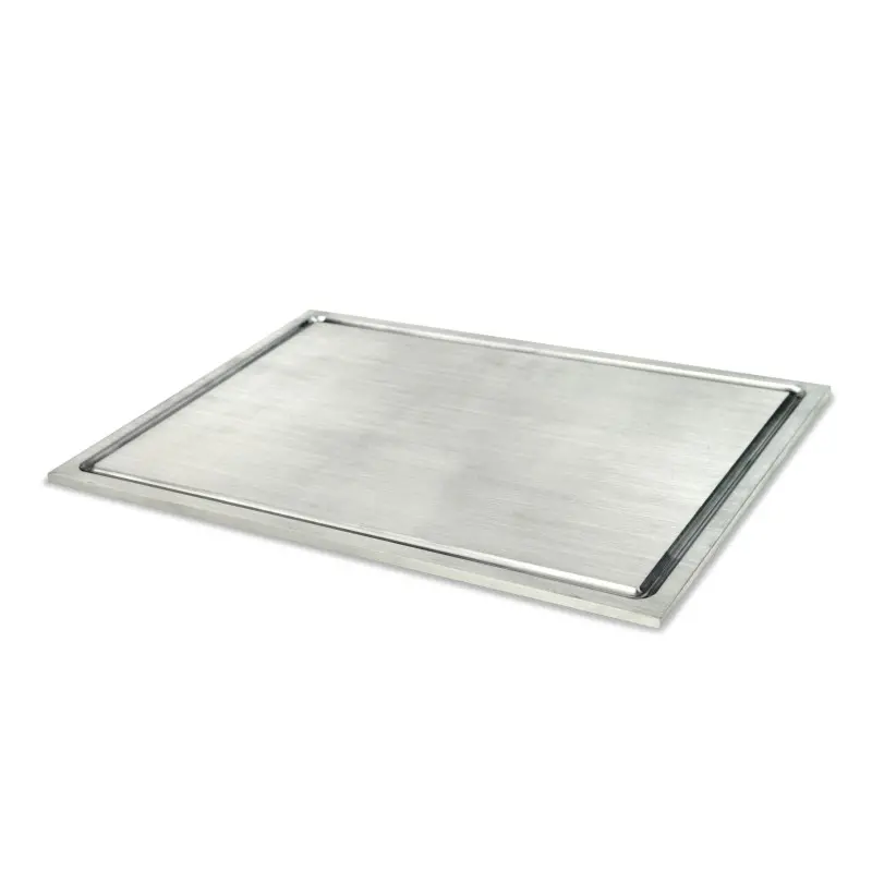DW Haber Heater Stand Aluminum Plate with Groove 40 in x 14 in x 3/8 in Stainless Steel DW Haber Heater Stand Aluminum Plate with Groove 40 in x 14 in x 3/8 in Stainless Steel