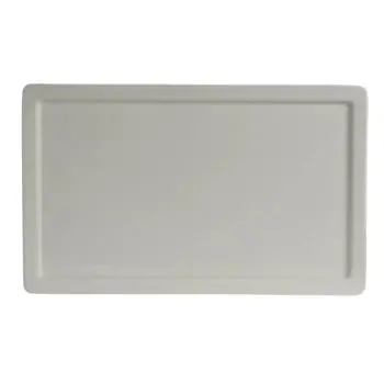 DW Haber Gastronorm Rectangle Platter 1/1 Ice Cell White