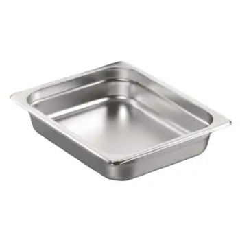 Walco HW/Buffet Rectangle Stainless Steel Food Pan 12 3/4 in (4 qt) Idol Buffet - Set of 12
