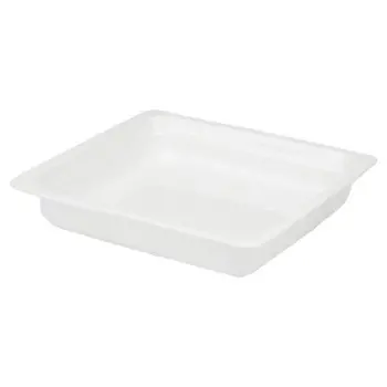 Walco HW/Buffet Porcelain Food Pan 21 in x 12 1/2 in x 2 1/2 in (8 qt) Idol Buffet - Set of 4