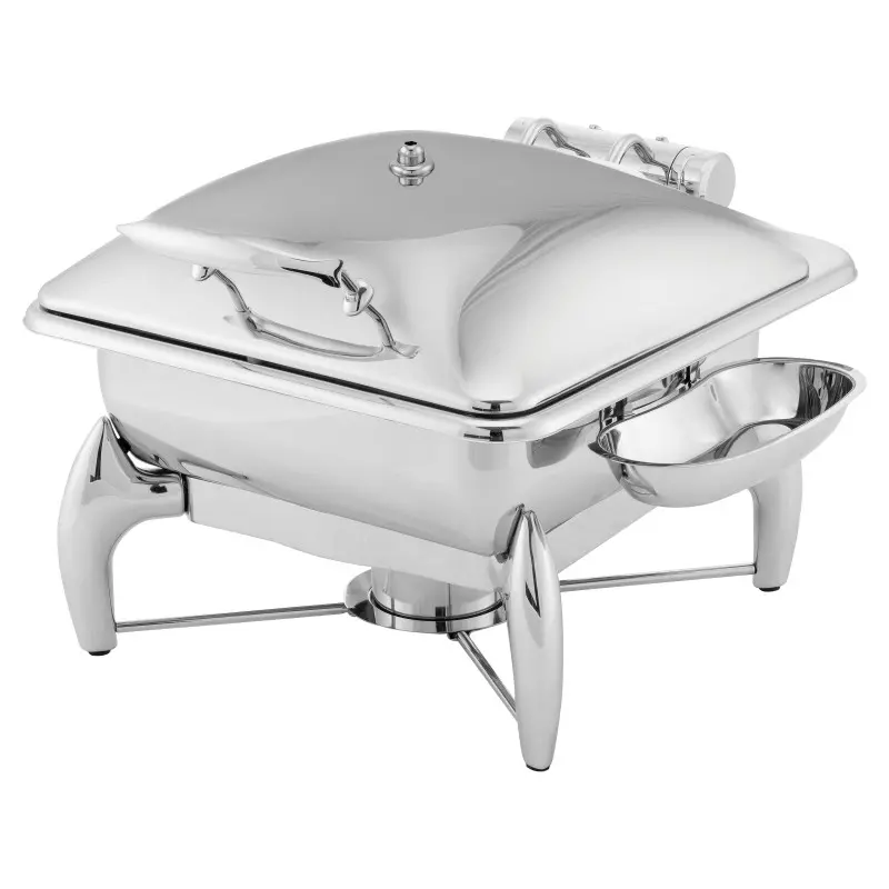 Walco HW/Buffet Metal Chafer Kit 18 1/4 in (6 qt) Idol induction Walco HW/Buffet Metal Chafer Kit 18 1/4 in (6 qt) Idol induction