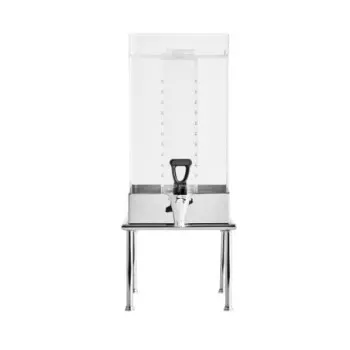 Creations Buffet Square infuser Juicer W/ Stainless Steel Ice insert & Stand 10 1/2 in x 8 1/2 in x 20 3/8 in (8 qt)