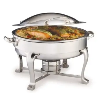 DW Haber Chafer Millennium 2 Gal Round Hinged Stainless Steel