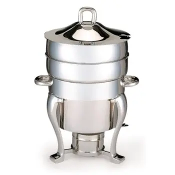 DW Haber Petite Marmite Millennium Hinged 6 Quart Stainless Steel