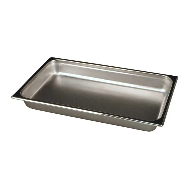 DW Haber Food Pan (8 qt) Rectangle For Hinged Chafer Polished Stainless Steel DW Haber Food Pan (8 qt) Rectangle For Hinged Chafer Polished Stainless Steel