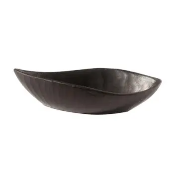 Kenny Mack Bowl Point 11 in x 5 1/2 in x 2 3/4 in (25 oz) Espresso