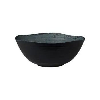 Creations Buffet Small Round Bowl 9 5/8 in x 3 3/4 in (2 3/8 qt) Pompeii Slate - Set of 12