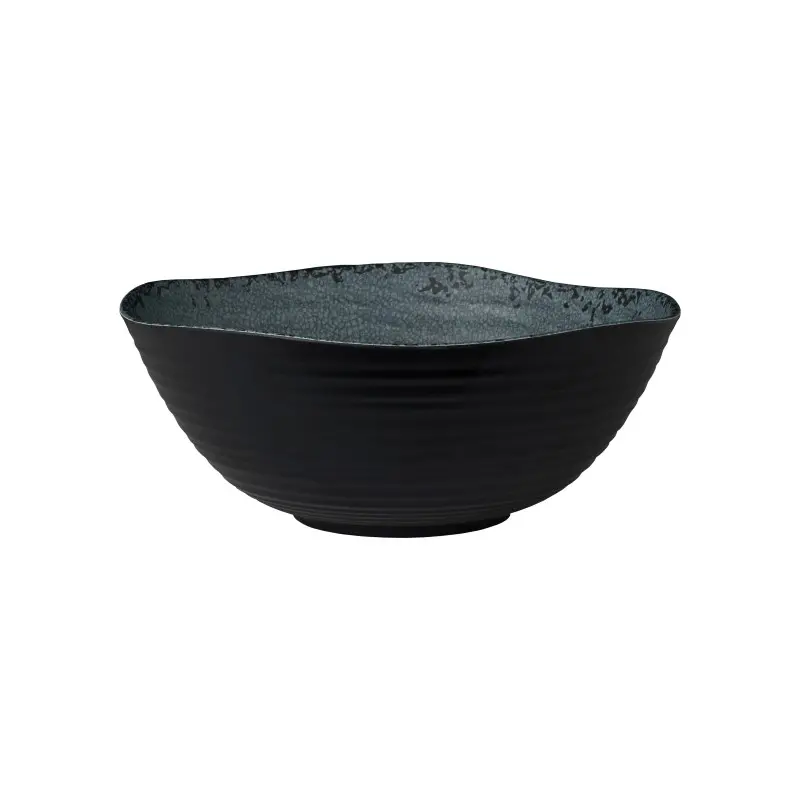 Creations Buffet Small Round Bowl 9 5/8 in x 3 3/4 in (2 3/8 qt) Pompeii Slate - Set of 12 Creations Buffet Small Round Bowl 9 5/8 in x 3 3/4 in (2 3/8 qt) Pompeii Slate - Set of 12