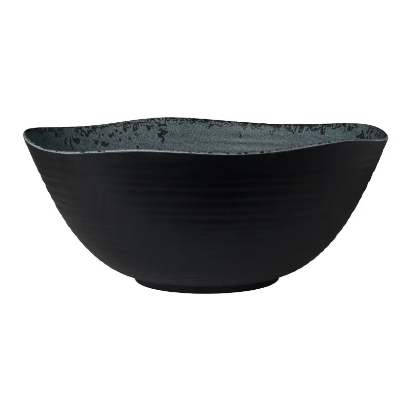 Creations Buffet Large Round Bowl 14 in x 5 7/8 in (2 Gal) Pompeii Slate - Set of 4 Creations Buffet Large Round Bowl 14 in x 5 7/8 in (2 Gal) Pompeii Slate - Set of 4