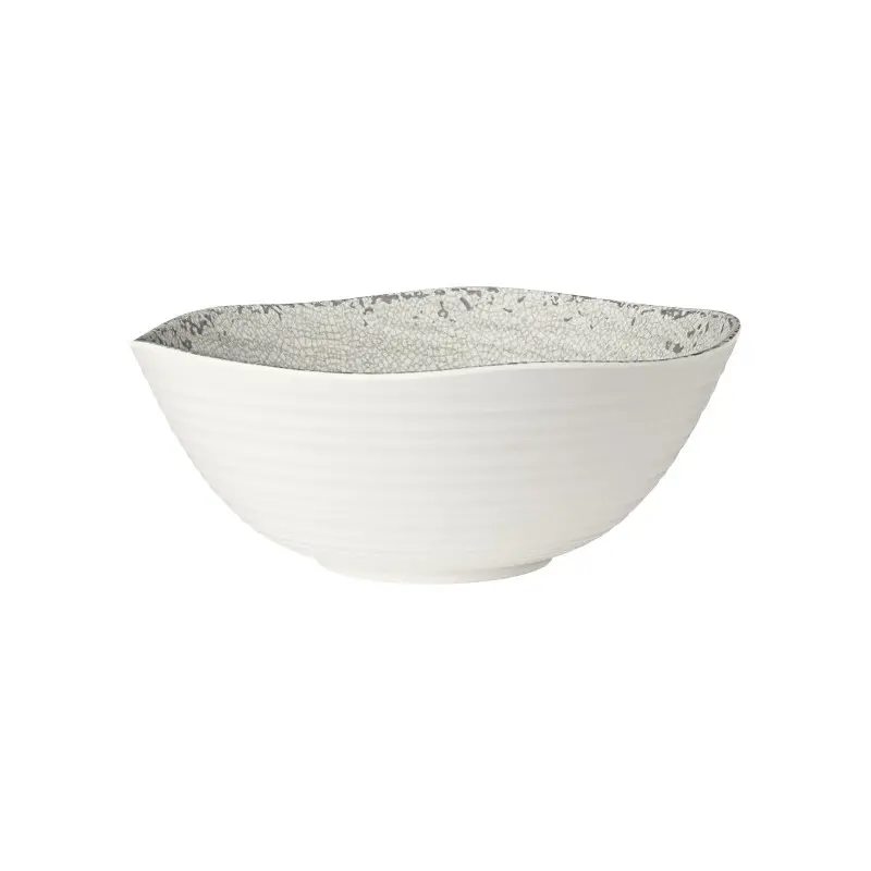 Creations Buffet Small Round Bowl 9 5/8 in x 3 3/4 in (2 3/8 qt) Pompeii Stone - Set of 12 Creations Buffet Small Round Bowl 9 5/8 in x 3 3/4 in (2 3/8 qt) Pompeii Stone - Set of 12