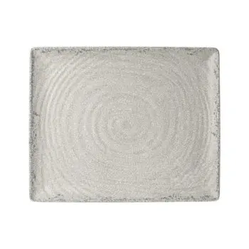 Creations Buffet Gastronorm Rectangle 12 3/4 in x 10 5/8 in x 1 in Pompeii Stone - Set of 10