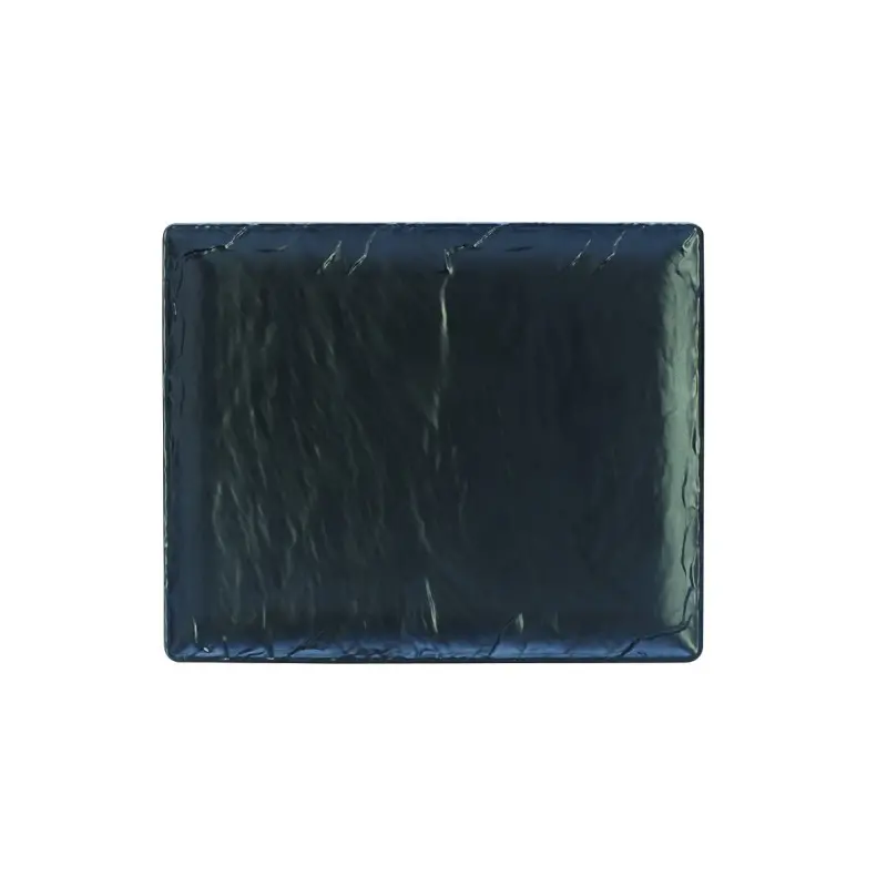 Creations Melamine Gastronorm Rectangle 12 3/4 in x 10 1/2 in Slate - Set of 12 Creations Melamine Gastronorm Rectangle 12 3/4 in x 10 1/2 in Slate - Set of 12