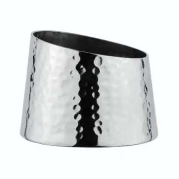 DW Haber Sugar Bowl Tear Drop Hammered (7 oz) Stainless Steel