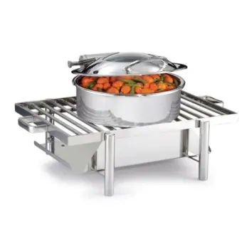 DW Haber Heater Stand Tempo with Grill 20 in L x 14 in H Stainless Steel