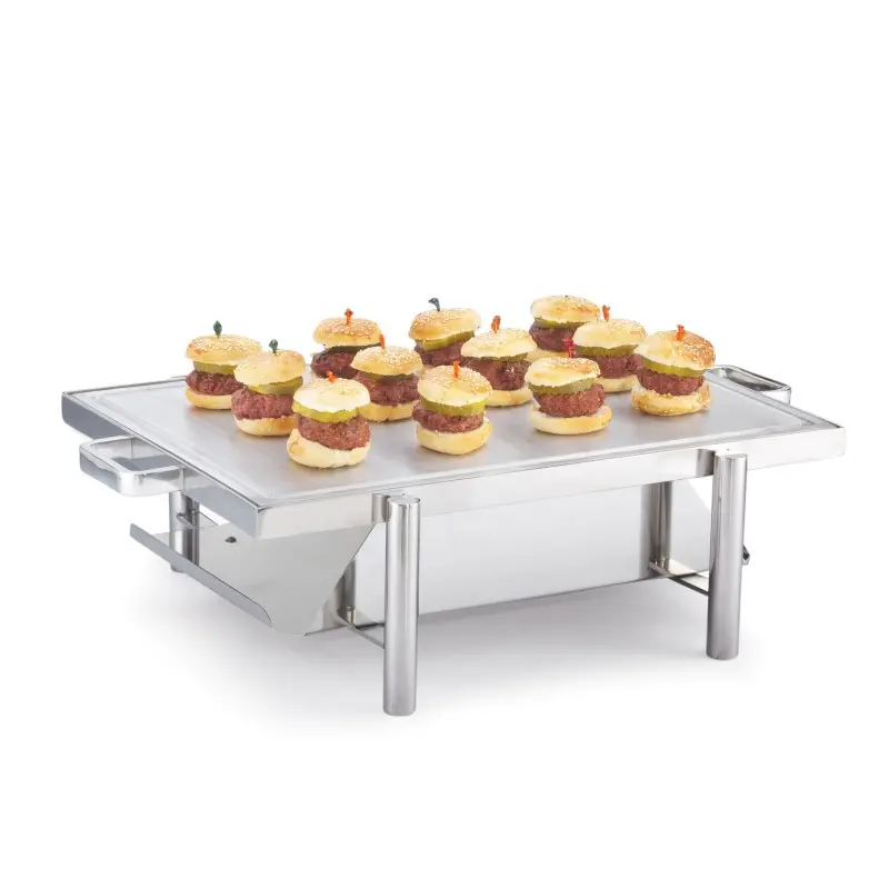 DW Haber Heater Stand Tempo with Aluminum 20 in L x 14 in H Stainless Steel
