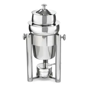 DW Haber Petite Marmite Tempo Hinged 2 qt Stainless Steel